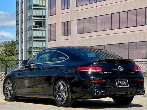 Black 2023 Mercedes-Benz AMG C 43 4MATIC