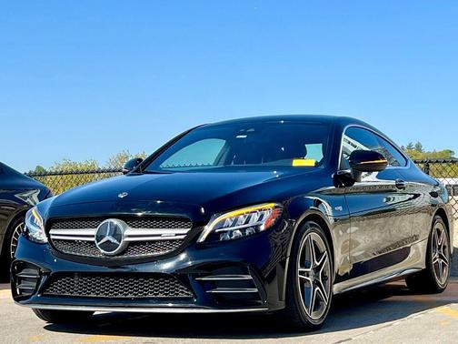 Black 2023 Mercedes-Benz AMG C 43 4MATIC
