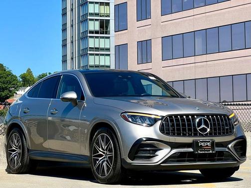 Mojave Silver Metallic 2024 Mercedes-Benz AMG GLC 43 4MATIC Coupe