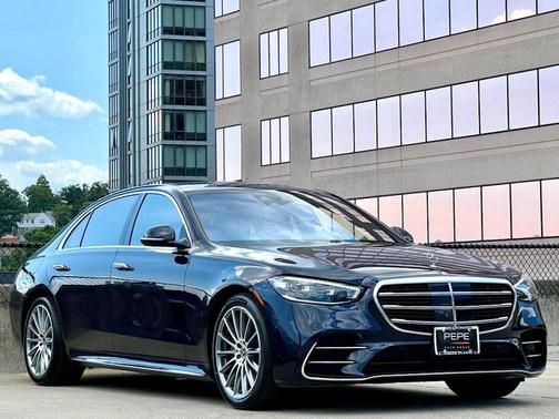 Nautical Blue Metallic 2023 Mercedes-Benz S-Class 4MATIC