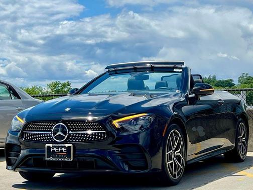 Obsidian Black Metallic 2023 Mercedes-Benz E-Class 4MATIC
