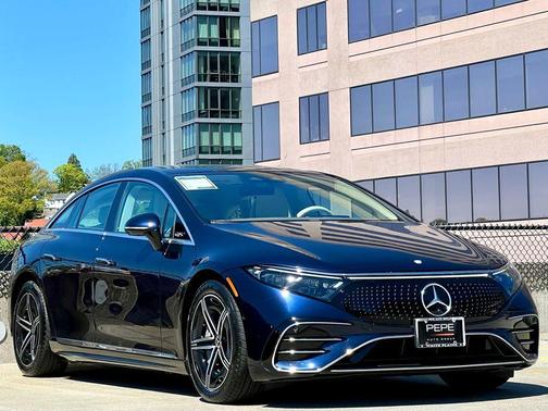 Nautical Blue Metallic 2023 Mercedes-Benz EQS 450 4MATIC