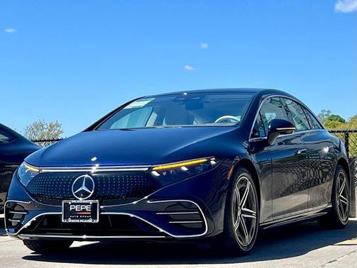 Nautical Blue Metallic 2023 Mercedes-Benz EQS 450 4MATIC