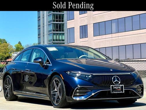 Nautical Blue Metallic 2023 Mercedes-Benz EQS 450 4MATIC