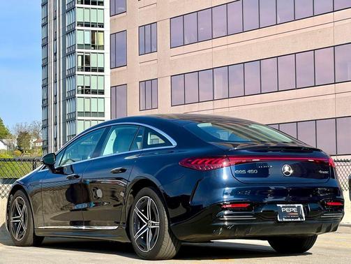 Nautical Blue Metallic 2023 Mercedes-Benz EQS 450 4MATIC