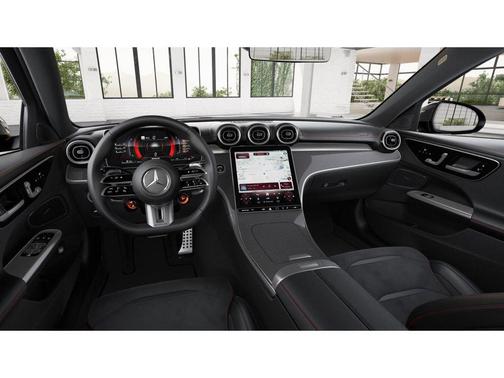 Black 2026 Mercedes-Benz AMG C 43 4MATIC