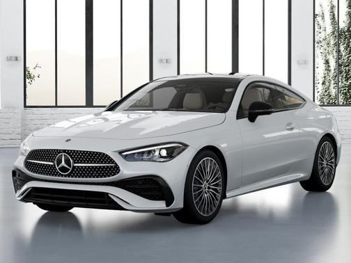 MANUFAKTUR Moonlight White Metallic 2026 Mercedes-Benz CLE 300 4MATIC Coupe