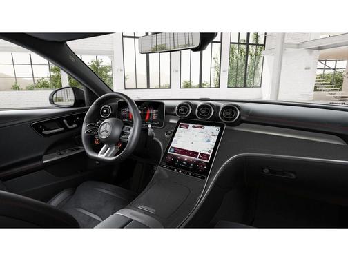 Black 2026 Mercedes-Benz AMG C 43 4MATIC