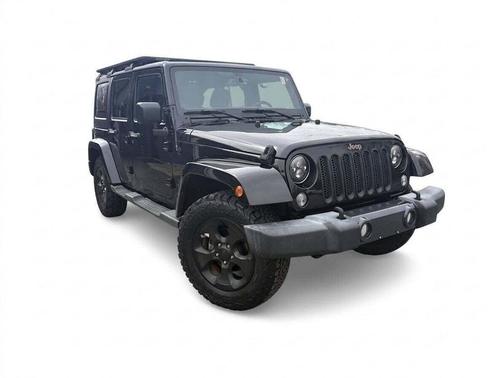 Black Clearcoat 2015 Jeep Wrangler Unlimited Sahara