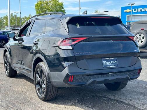Ebony Black 2025 Kia Sportage X-Line