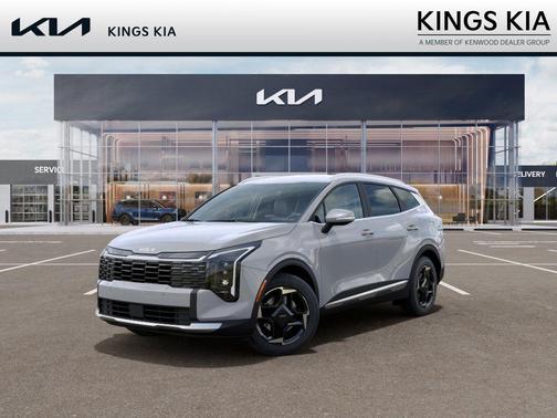 Wolf Gray 2026 Kia Sportage Hybrid EX