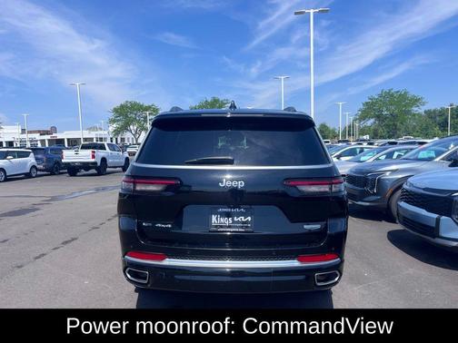 Diamond Black Crystal Pearlcoat 2021 Jeep Grand Cherokee L Summit