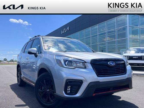 Ice Silver Metallic 2019 Subaru Forester Sport
