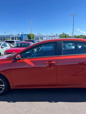 Fire Orange 2023 Kia Forte LXS