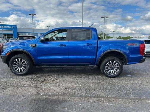 Lightning Blue Metallic 2019 Ford Ranger LARIAT
