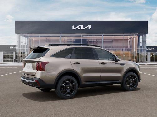 Volcanic Sand 2026 Kia Sorento Hybrid SX Prestige