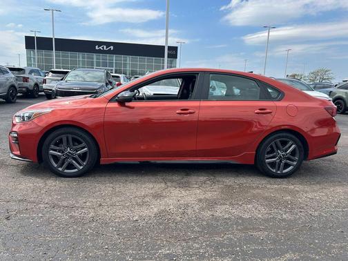 Fire Orange 2021 Kia Forte GT-Line