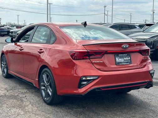 Fire Orange 2021 Kia Forte GT-Line