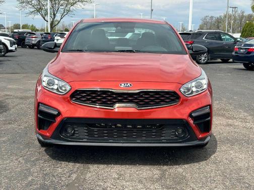 Fire Orange 2021 Kia Forte GT-Line
