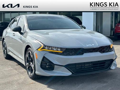 Wolf Gray 2024 Kia K5 GT-Line
