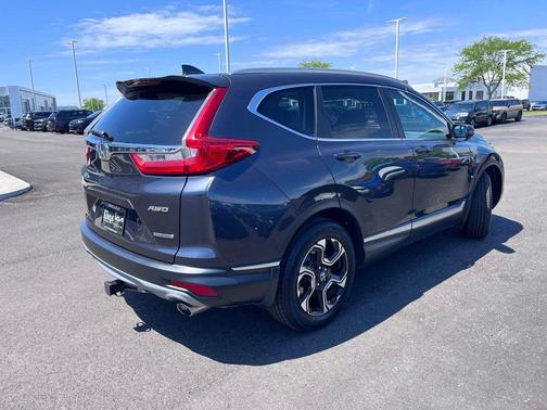 Gray 2018 Honda CR-V Touring