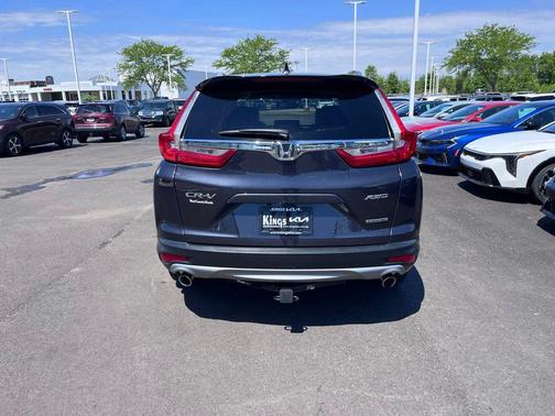 Gray 2018 Honda CR-V Touring