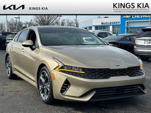 Crystal Beige 2021 Kia K5 EX