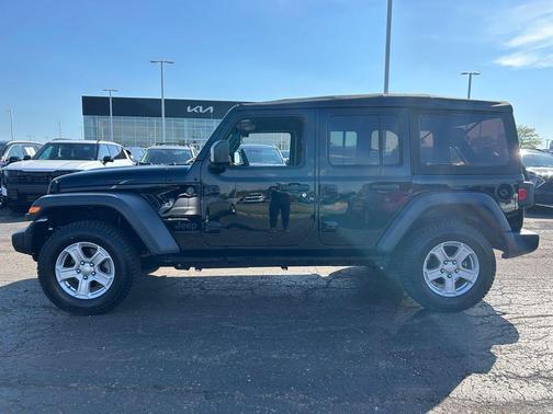 Black Clearcoat 2023 Jeep Wrangler Sport S