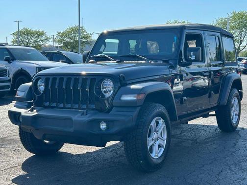 Black Clearcoat 2023 Jeep Wrangler Sport S