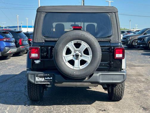 Black Clearcoat 2023 Jeep Wrangler Sport S
