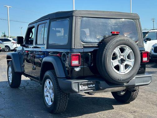 Black Clearcoat 2023 Jeep Wrangler Sport S