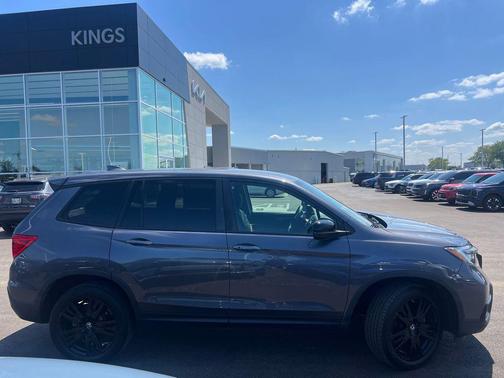 Modern Steel Metallic 2021 Honda Passport AWD Sport