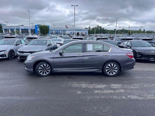 Gray 2017 Honda Accord Hybrid Touring