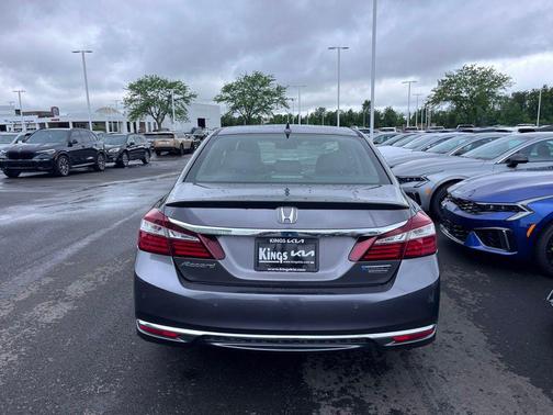 Gray 2017 Honda Accord Hybrid Touring