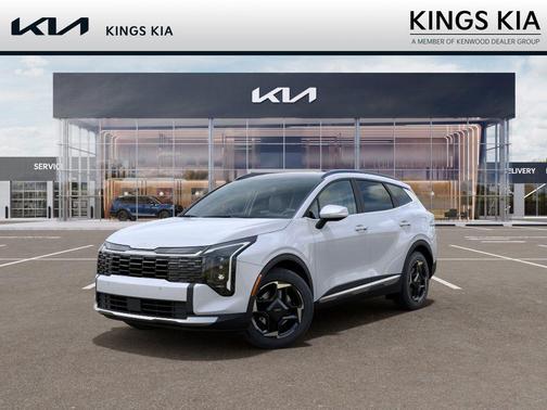 White 2026 Kia Sportage EX