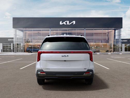 White 2026 Kia Carnival Hybrid SX Prestige