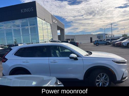 White 2024 Honda CR-V EX-L AWD