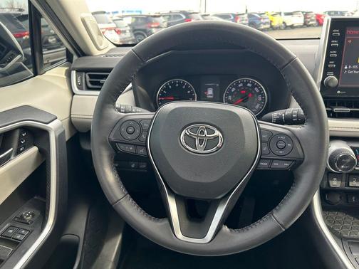 White 2022 Toyota RAV4 XLE Premium