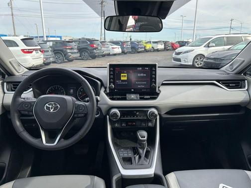 White 2022 Toyota RAV4 XLE Premium