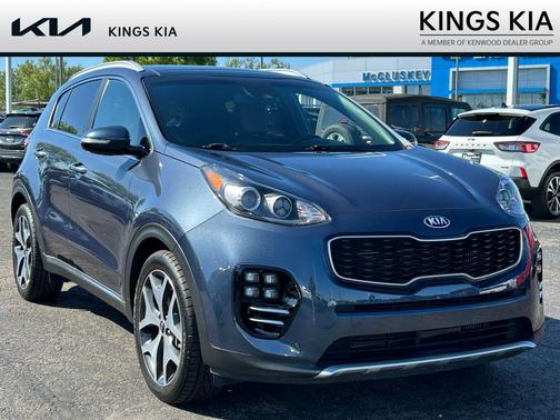 Pacific Blue 2017 Kia Sportage SX Turbo