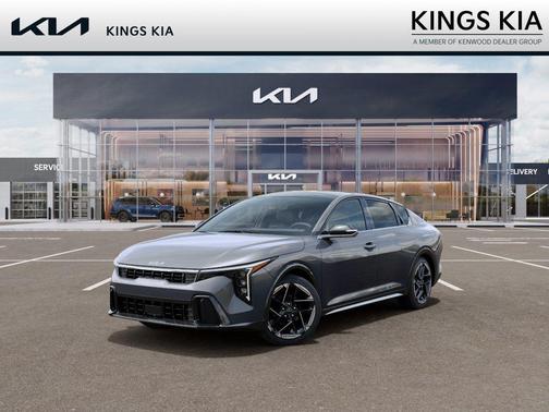 Steel Gray 2026 Kia K4 GT-Line