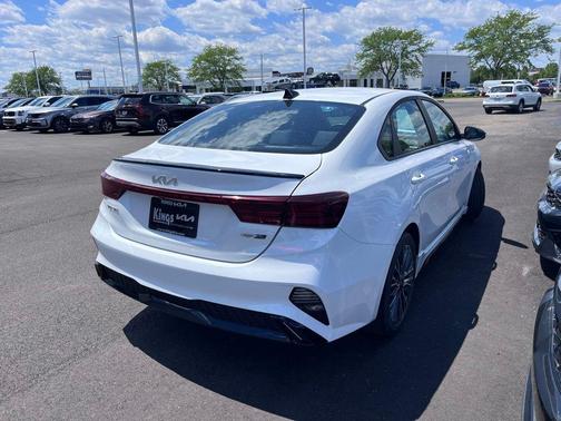Snow White Pearl 2023 Kia Forte GT-Line