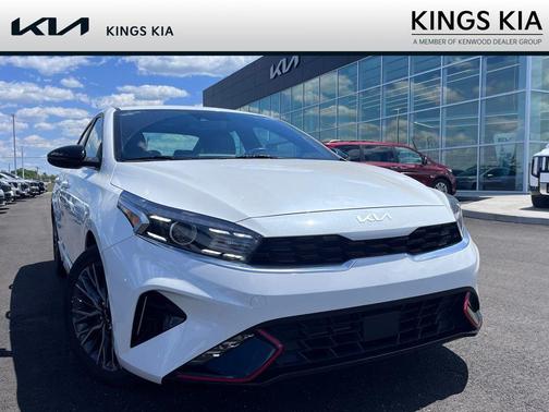 Snow White Pearl 2023 Kia Forte GT-Line