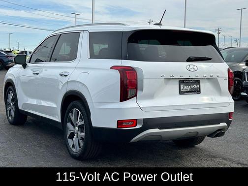 Hyper White 2021 Hyundai PALISADE SEL