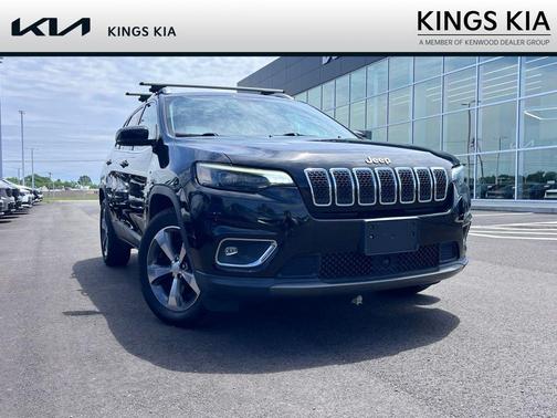 Diamond Black Crystal Pearlcoat 2019 Jeep Cherokee Limited