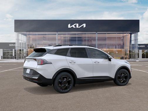 Snow White Pearl 2027 Kia Sportage Hybrid X-Line