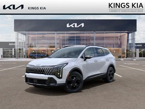 Glacial White Pearl 2026 Kia Sportage X-Line