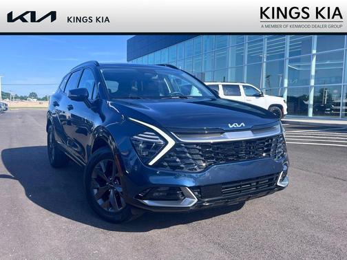 Vesta Blue 2023 Kia Sportage Hybrid SX-Prestige
