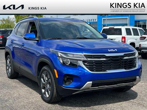 Neptune Blue 2024 Kia Seltos S