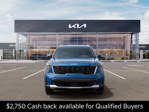 Mineral Blue 2026 Kia Sorento Hybrid EX